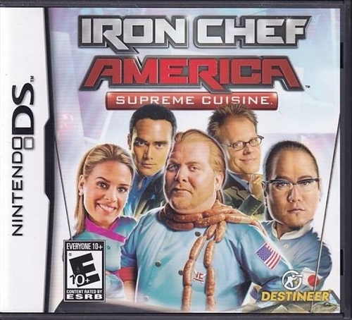Iron Chef America Supreme Cuisine - American Version - Nintendo DS (B Grade) (Used) (Eng)
